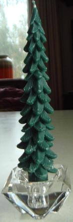 kristallen kaarsenhouder Verboeket kandelaar € 6,50, Ophalen of Verzenden, Zo goed als nieuw, Metaal, Minder dan 25 cm