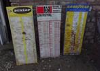3 oude borden dunlop uniroyal goodyear prijzen van banden, Ophalen