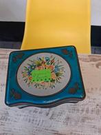 Blikje met oude sigaren bandjes, Verzamelen, Ophalen, Gebruikt