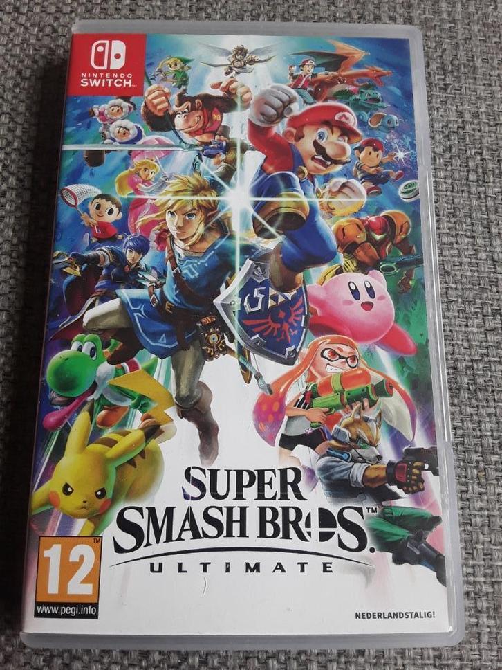Nintendo Switch Game Super Smash Bros. Ultimate, Spelcomputers en Games, Games | Nintendo Switch, Zo goed als nieuw, Vechten, 3 spelers of meer