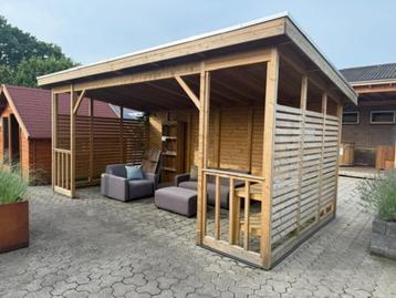 Paviljoen Kristina 560x284cm showmodel beschikbaar voor biedingen