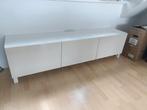 Ikea Besta tv meubel wit, Huis en Inrichting, Kasten | Televisiemeubels, Gebruikt, Ophalen