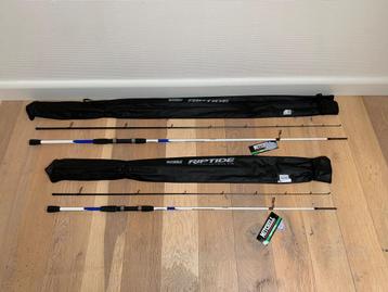 Nieuwe Mitchell Riptide zeebaarshengels, 2.40m & 2.70m beschikbaar voor biedingen