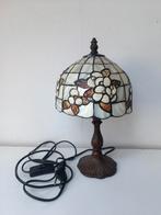 Unieke Tiffany parelmoer schelpen lamp, Ophalen of Verzenden, Zo goed als nieuw, Tiffany, Minder dan 50 cm