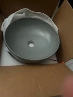 Nette grijse waskom, Huis en Inrichting, Badkamer | Badkamermeubels, Ophalen, Gebruikt, Minder dan 100 cm, Wasbak of Wastafel