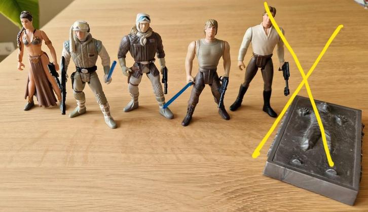 Star Wars actiefiguren set Kenner, Verzamelen, Star Wars, Gebruikt, Actiefiguurtje, Ophalen of Verzenden
