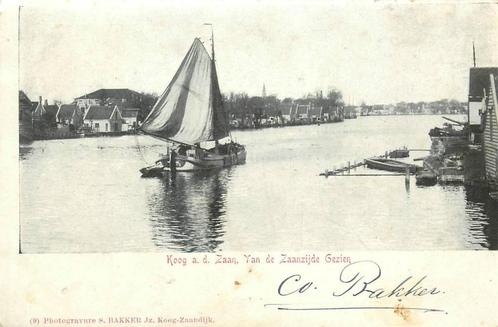 (388-565-025) Koog aan de Zaan Van de Zaanzijde Gezien, Verzamelen, Ansichtkaarten | Nederland, Noord-Holland, Verzenden