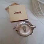 Verzilverd *** SOLA 100 *** Asbak met doosje, Ophalen of Verzenden, Zo goed als nieuw