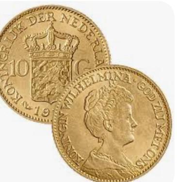 Gouden tientjes (juliana en willem 3), Postzegels en Munten, Munten | Nederland, 10 gulden, Ophalen of Verzenden