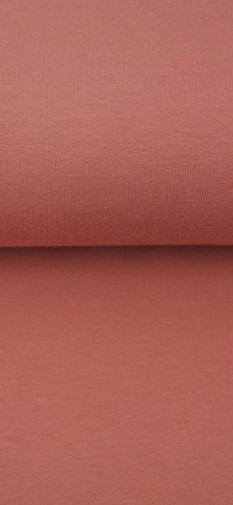 Unie dark powder french terry brushed, Hobby en Vrije tijd, Stoffen en Lappen, Zo goed als nieuw, Katoen, 120 cm of meer, 30 tot 200 cm