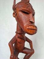 Senufo beeld mooi gedetailleerd hardhout, Antiek en Kunst, Ophalen of Verzenden