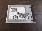 Honda CB250N CB400N CB400A handleiding manual instructie, Motoren, Ophalen of Verzenden, Honda