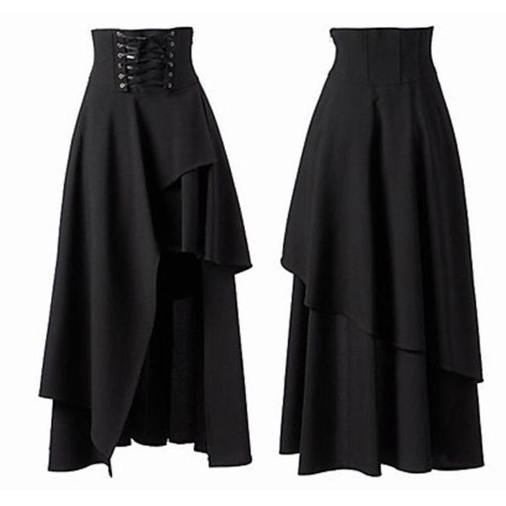 Zwarte lange gothic rok (dames vrouwen victoriaanse kleding), Kleding | Dames, Carnavalskleding en Feestkleding, Nieuw, Kleding