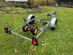 Geremde Pega 750 kg kanteltrailer., Watersport en Boten, Boottrailers, Ophalen, Minder dan 1500 kg, Gebruikt, Verstelbare verlichting