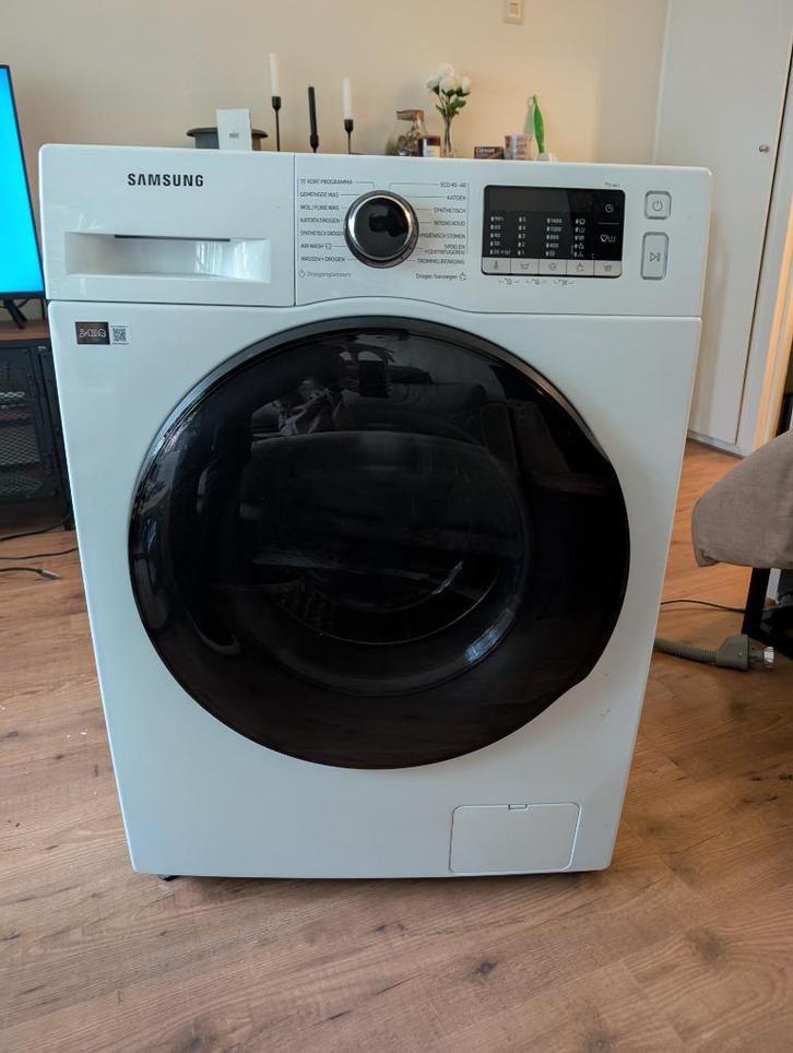 Samsung was-droogcombinatie, Witgoed en Apparatuur, Was-droogcombinaties, Zo goed als nieuw, 6 tot 8 kg, 85 tot 90 cm, Ophalen