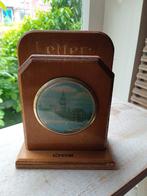 Vintage houten postrekje London ~ Brocante -Londen Letters-, Ophalen of Verzenden