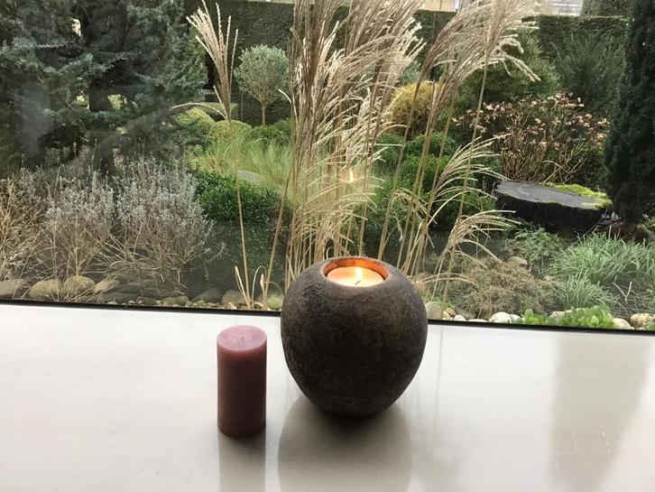 Een plaatje deze aparte KAARSEN STANDAARD!, Huis en Inrichting, Woonaccessoires | Kandelaars en Kaarsen, Zo goed als nieuw, Minder dan 25 cm