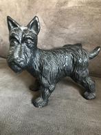 Vintage Hondje Gietijzer Schotse Terrier Deurstopper., Ophalen of Verzenden