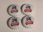 Zywiec Bierdoppen - 4 stuks, Ophalen of Verzenden, Gebruikt, Flesje(s), Overige merken