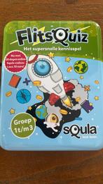 FlitsQuiz, Het supersnelle kennisspel! SQULA, Hobby en Vrije tijd, Gezelschapsspellen | Kaartspellen, Drie of vier spelers, Ophalen