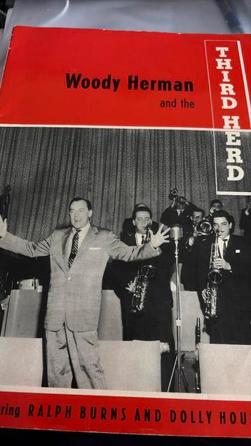 Woody Herman concert programma 9 originele handtekeningen beschikbaar voor biedingen