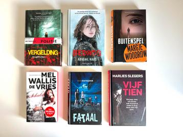 Set van 6 jeugdthrillers beschikbaar voor biedingen