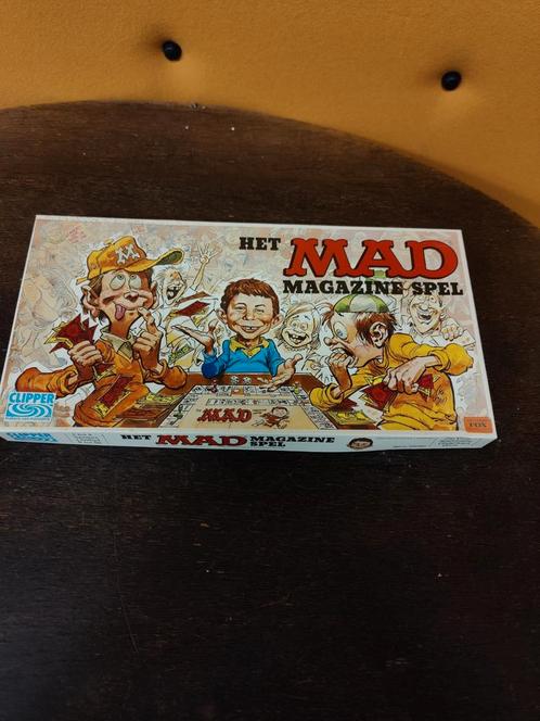 Het MAD Magazine Spel (Clipper, 1979) - Compleet en Vintage!, Hobby en Vrije tijd, Gezelschapsspellen | Bordspellen, Zo goed als nieuw