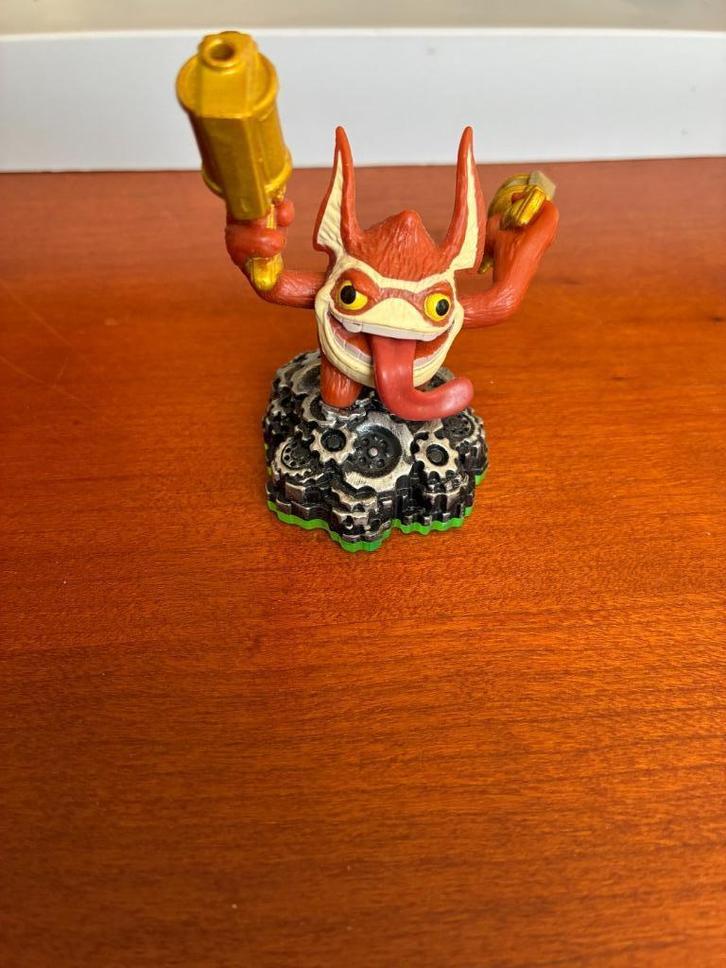 Skylanders – Trigger Happy (rode variant) – Tech Element, Verzamelen, Poppetjes en Figuurtjes, Gebruikt, Ophalen of Verzenden