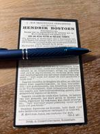 Oorlogsinvalied  Bostoen Hendrik 1887 Rousselare 1926, Ophalen of Verzenden, Bidprentje