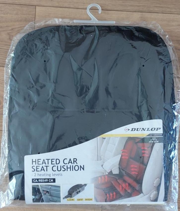 Dunlop, Autostoelverwarming (12V, NIEUW), Auto diversen, Auto-accessoires, Nieuw, Ophalen of Verzenden