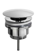 Chrome fontein afvoerplug voor Toilet Fonteintje, Doe-het-zelf en Verbouw, Sanitair, Ophalen, Nieuw, Chroom, Wastafel