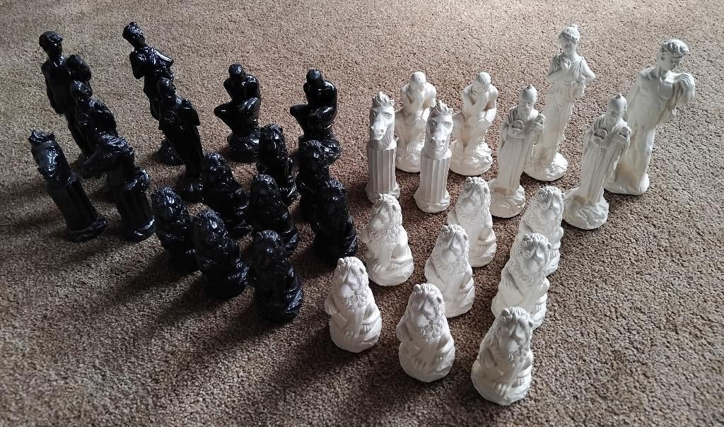 schaakspel beeldjes, Ophalen, Nieuw