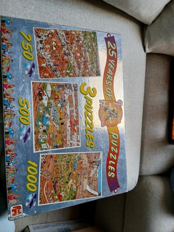 Jan van Haasteren 25 Jaar - 3 Puzzels beschikbaar voor biedingen