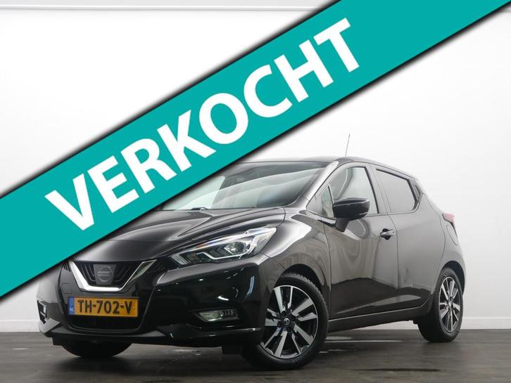 Nissan Micra 0.9 IG-T N-Connecta Camera/Navi/stoelverwarming, Auto's, Nissan, Bedrijf, Te koop, Micra, ABS, Achteruitrijcamera