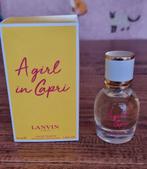 A Girl in Capri Lanvin 30ml, Ophalen of Verzenden, Miniatuur
