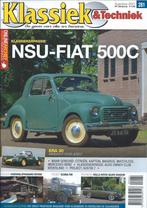 Klassiek & Techniek 281 2021 : NSU Fiat 500C - Citroen 2CV, Ophalen of Verzenden, Gelezen, Algemeen
