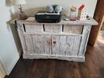 Whitewash Dressoir met Mandjes, Ophalen