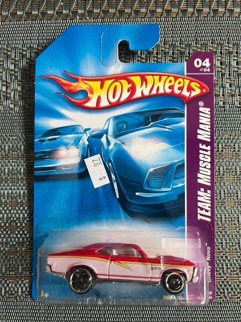 Hotwheels Chevrolet Nova Coupe, Hobby en Vrije tijd, Modelauto's | Overige schalen, Zo goed als nieuw, Ophalen of Verzenden