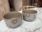 2x Collectors items Marimekko Terra -Unikko -Oiva -Lautanen, Nieuw, Ophalen of Verzenden, Kom(men), Overige stijlen