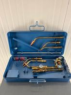 Autogeen/Hardsoldeer Branderset – Complete Set in Metal kist, Ophalen, Gebruikt, 250 ampère of meer, Overige typen