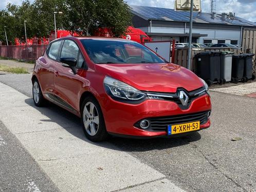Renault Clio 0.9 TCE 66KW 5-DRS 2014 Rood 77974 KM NAP AIRCO, Auto's, Renault, Particulier, Clio, ABS, Airbags, Airconditioning
