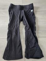 Zwarte flared broek van Bakkaboe, maat 86, Kinderen en Baby's, Babykleding | Maat 86, Broekje, Zo goed als nieuw, Bakkaboe, Verzenden