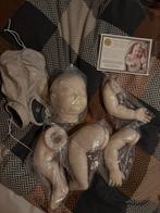 Reborn kitje realborn sage asleep 4month, Antiek en Kunst, Ophalen of Verzenden