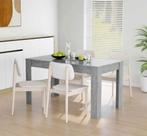 Nieuwe, grijze eettafel, Huis en Inrichting, Tafels | Eettafels, Ophalen, 100 tot 150 cm, Nieuw, 50 tot 100 cm