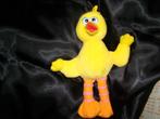 pino vogel geel yellow bird  sesamstraat 25 cm groot, Ophalen of Verzenden, Zo goed als nieuw, Overige typen