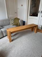 Massief beukenhouten bank - Scandinavisch design, Huis en Inrichting, Ophalen, Zo goed als nieuw, Rechthoekig, 125 cm of meer