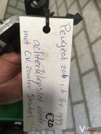 Peugeot 206 achterklepslot met cv zonder sleutel'99