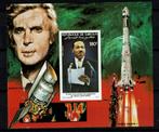 djibouti 1983 pf blok ruimtevaart space m.l.king, Ophalen of Verzenden, Postfris, Overige thema's