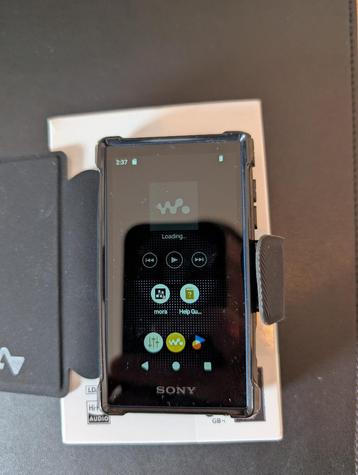 Sony Walkman NW-A307 Blauw + hoesje + factuur beschikbaar voor biedingen