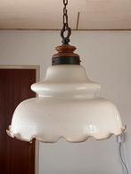 Hanglamp retro, Huis en Inrichting, Lampen | Hanglampen, Glas, Gebruikt, Retro, Ophalen